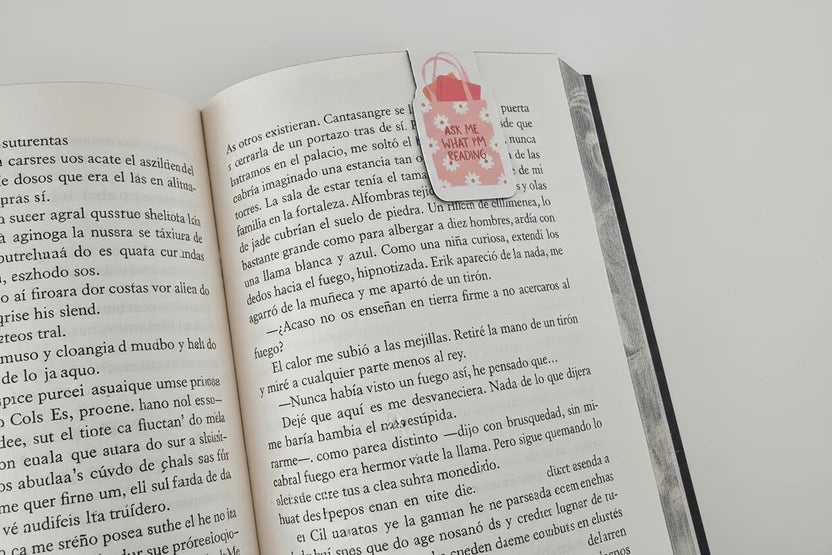 Ask Me What I'm Reading Magnetic Bookmark