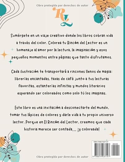 LIBRO DE COLOREAR PARA LECTORES