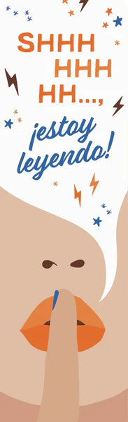 MARCADOR SHHH, ESTOY LEYENDO