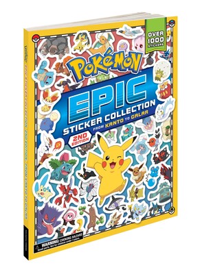Pokémon Epic Sticker Collection 2nd Edition