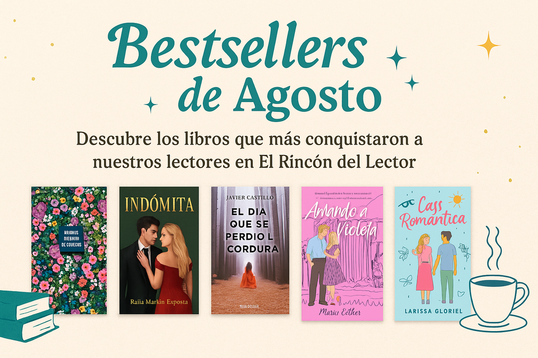 📚 Bestsellers de Agosto en El Rincón del Lector