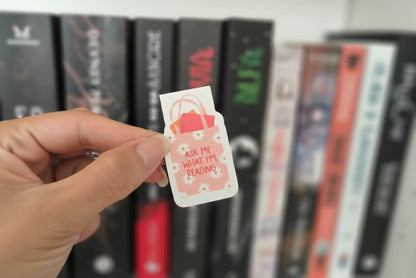 Ask Me What I'm Reading Magnetic Bookmark