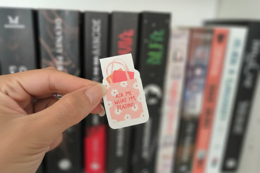 Ask Me What I'm Reading Magnetic Bookmark