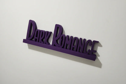 Dark Romance 3D Print (Color Negro)