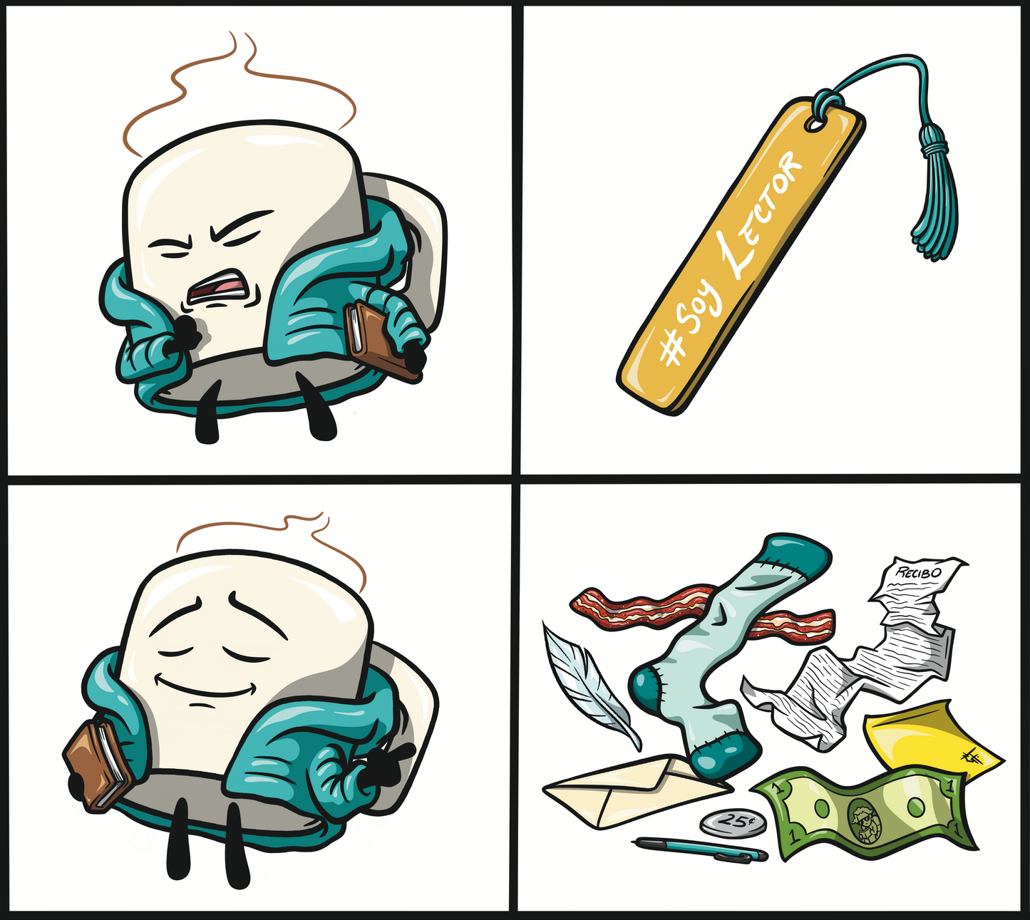 Sticker "El Marcador"